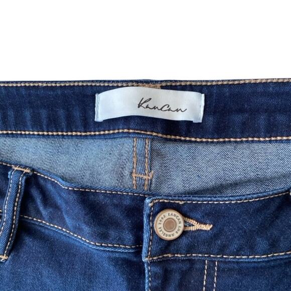 KanCan Distressed Skinny Blue Jeans - XL - Picture 5 of 7